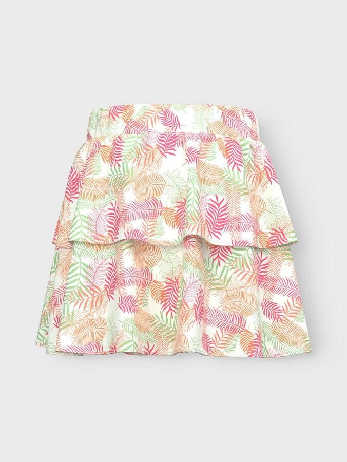 Name It Volantrok NKFVINAYA SKIRT FFF NOOS Kunstvezel Stretch All-over print - Foto 3