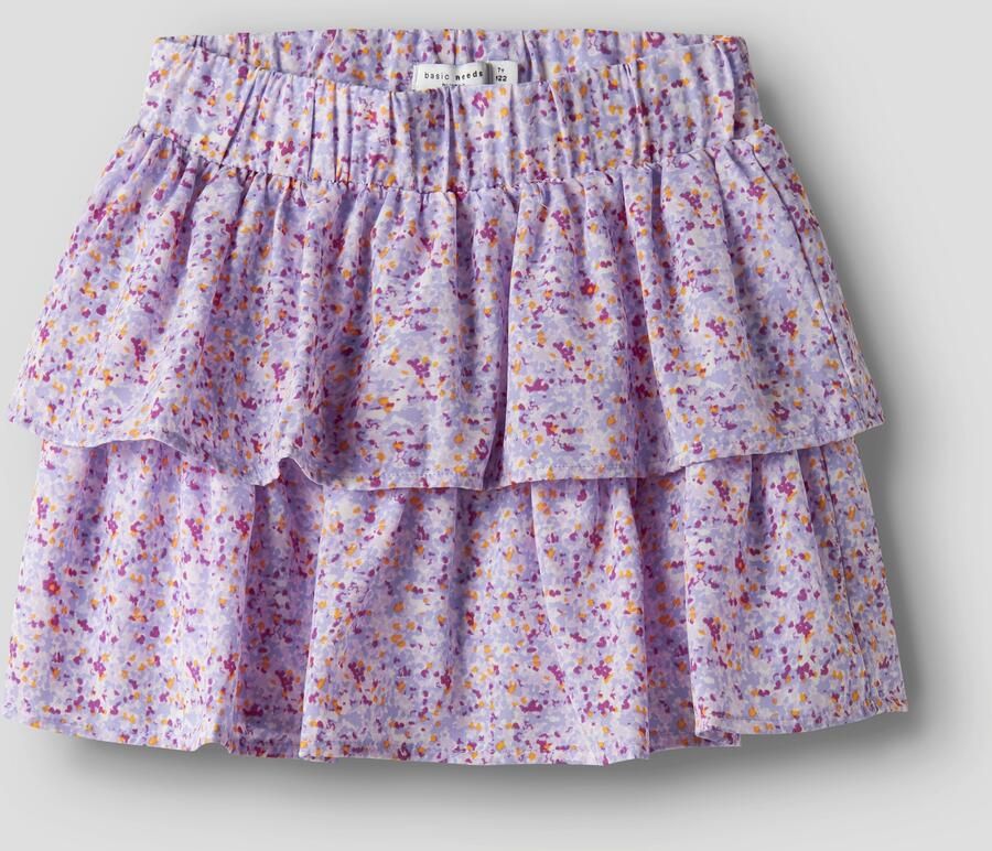 Name It Volantrok NKFVINAYA SKIRT FFF NOOS Kunstvezel Stretch All-over print - Foto 7