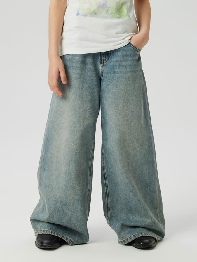 Name It Wijde jeans NKFBELLA SKATER XWIDE JEANS 3111-ZA NOOS - Foto 6