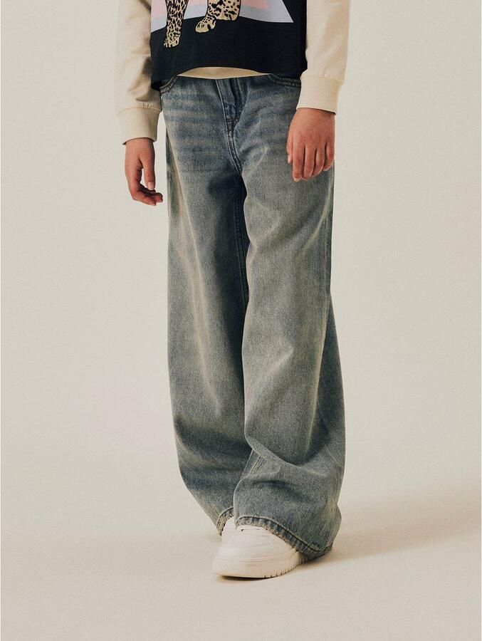 Name It Wijde jeans NKFBELLA SKATER XWIDE JEANS 3111-ZA NOOS - Foto 3