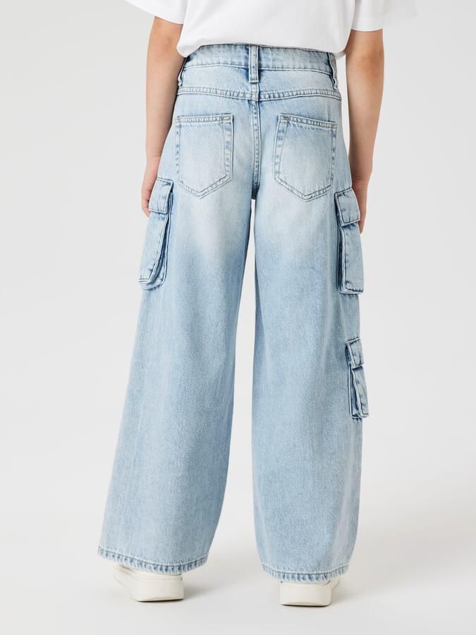 Name It Wijde jeans NKFBELLA WIDE CARGO JEANS 8772-BE NOOS - Foto 8