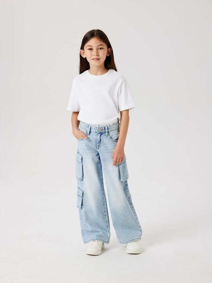 Name It Wijde jeans NKFBELLA WIDE CARGO JEANS 8772-BE NOOS - Foto 5