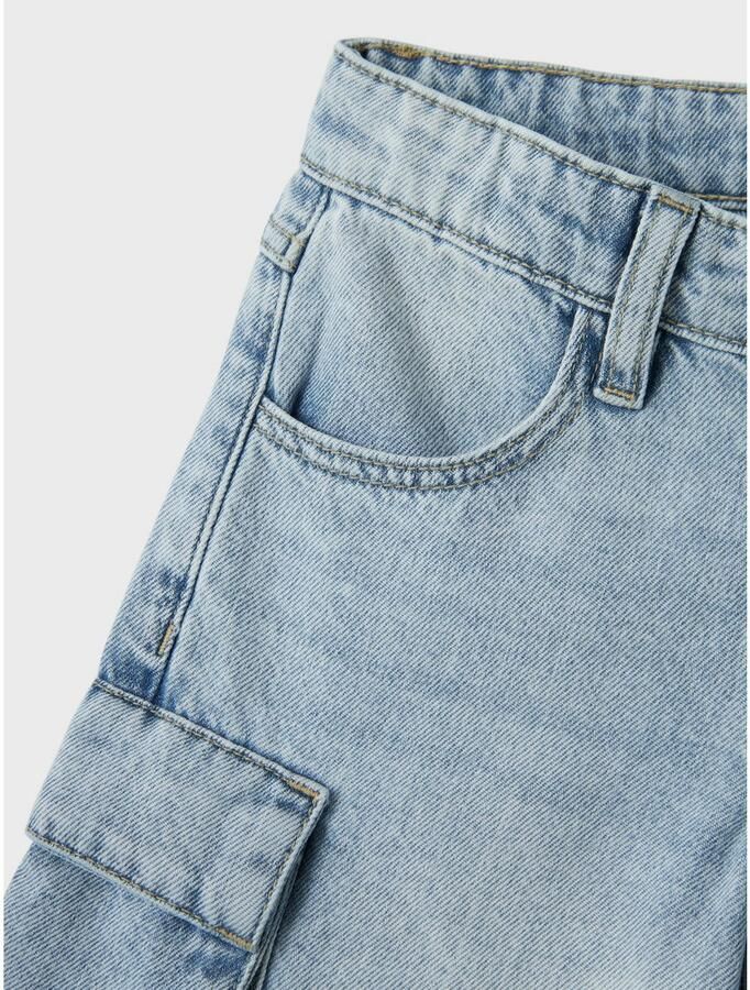 Name It Wijde jeans NKFBELLA WIDE CARGO JEANS 8772-BE NOOS - Foto 2