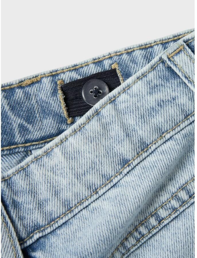 Name It Wijde jeans NKFBELLA WIDE CARGO JEANS 8772-BE NOOS