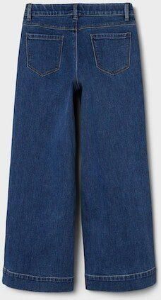 NAME IT KIDS wide leg jeans NKFROSE medium blue denim Blauw Meisjes Stretchdenim - Foto 10