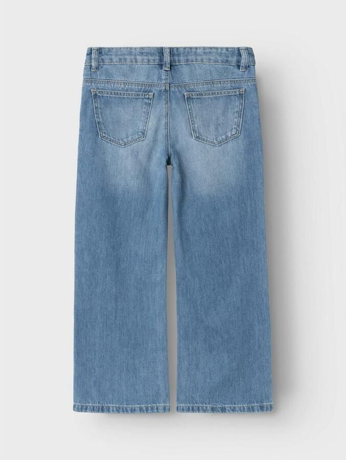 Name It Wijde jeans NKFROSE voor meisjes met wijde pijpen en klassieke pasvorm - Foto 3