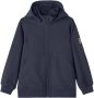Name it KIDS softshell jas zomer NKMALFA donkerblauw Jongens Polyester Capuchon 158 - Thumbnail 2