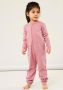 Name it BABY pyjama NBNNIGHTSUIT set van 2 lichtroze wit Onesie Meisjes Biologisch katoen Ronde hals 104 - Thumbnail 2