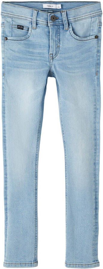 Name It Slim fit jeans NKMSILAS DNMBTHRIS PANT PB met stretch