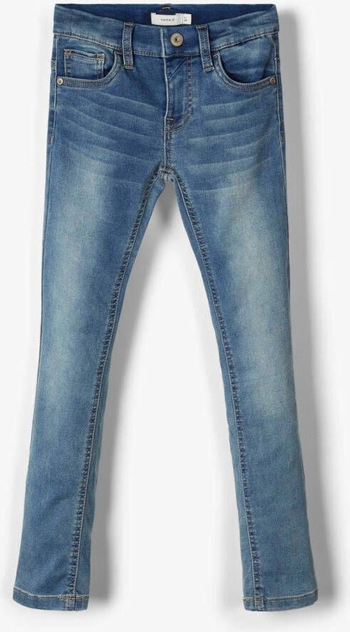 Name it Kids Nkmtheo Dnmthayer 1166 SWE Pant Noo: Light Blue Denim | Freewear Jeans Blauw Dames