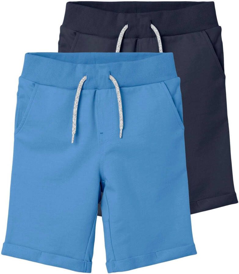 Name It Sweatshort NKMVERMO 2P LONG SWE SHORTS UNB F NOOS (set 2-delig)