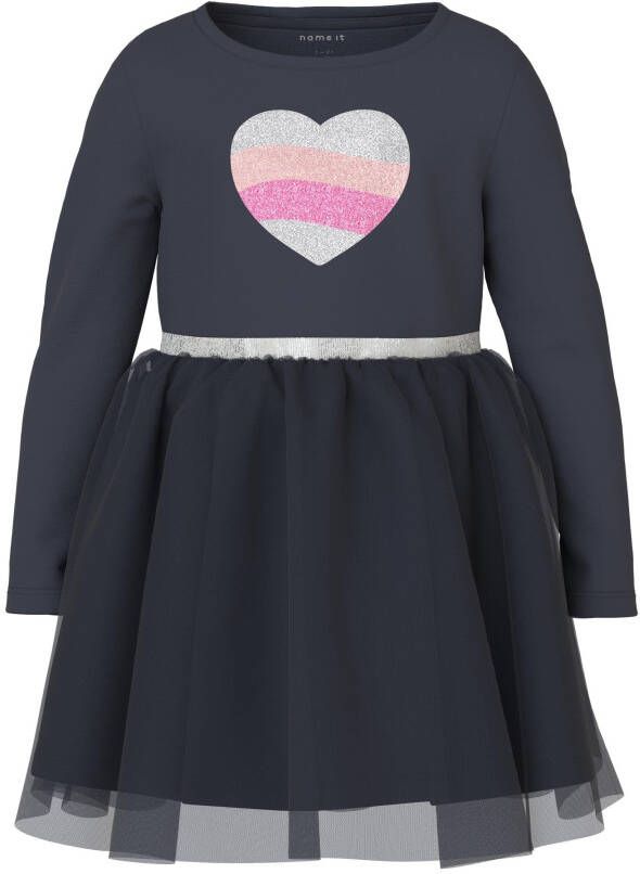 Name It Tulen jurk NMFNORSTAR LS DRESS
