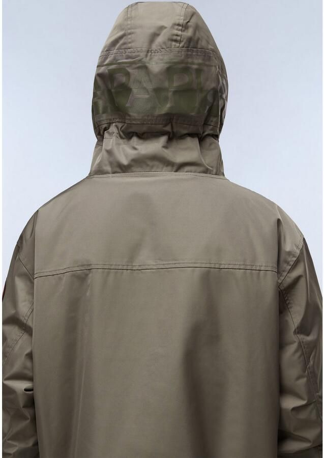 Napapijri Anorak Rainforest regular fit met zijdelingse ritssluiting ventilatieoogjes - Foto 2