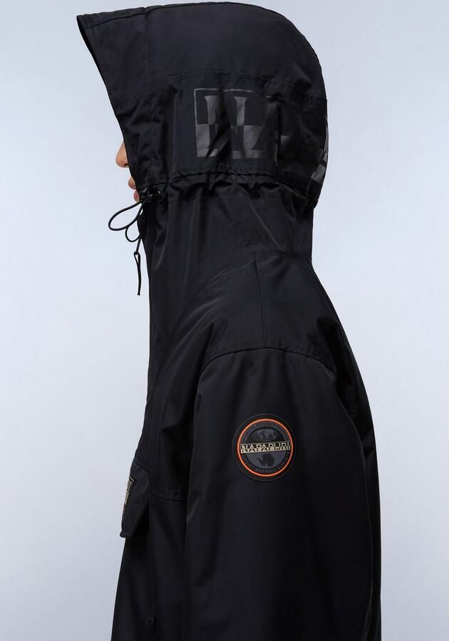 Napapijri Anorak Rainforest regular fit met zijdelingse ritssluiting ventilatieoogjes - Foto 5