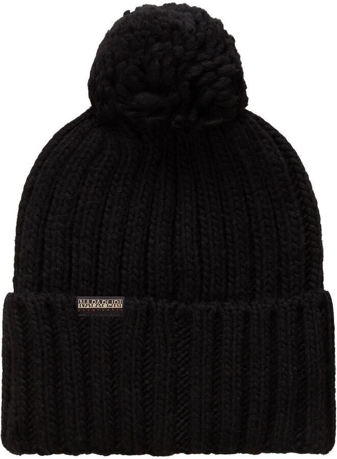 Napapijri Semiury Bobble Hat Black- Dames Black - Foto 3