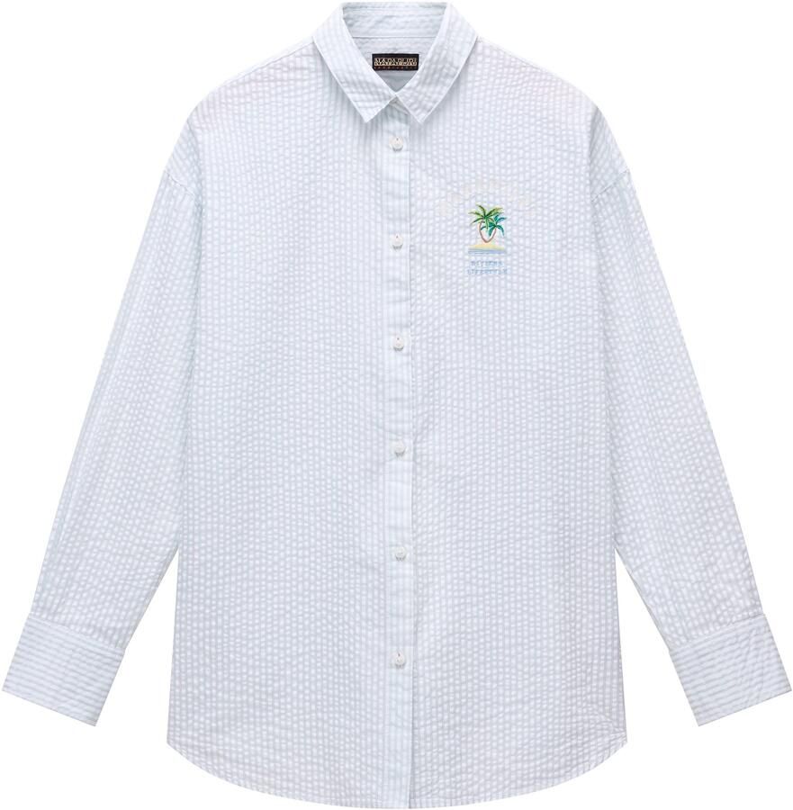 Napapijri Blouse met lange mouwen G-FETE W STRIPE SA2