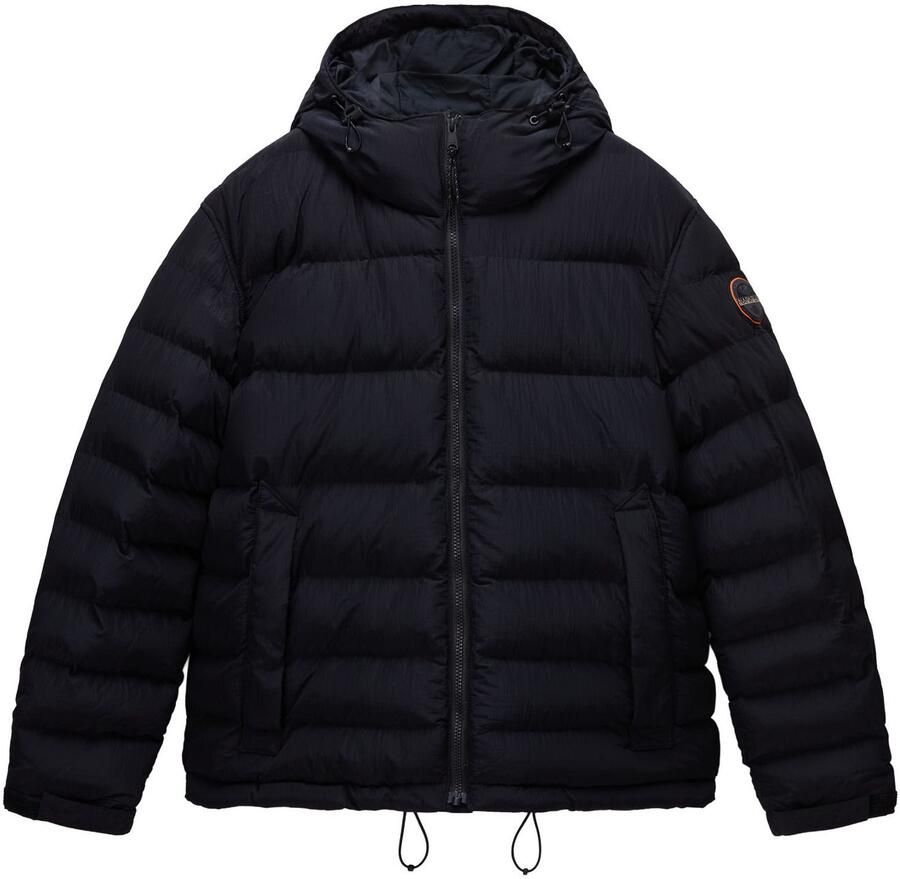 Napapijri Functioneel jack A-TEREZ Regular fit met capuchon met opstaande kraag