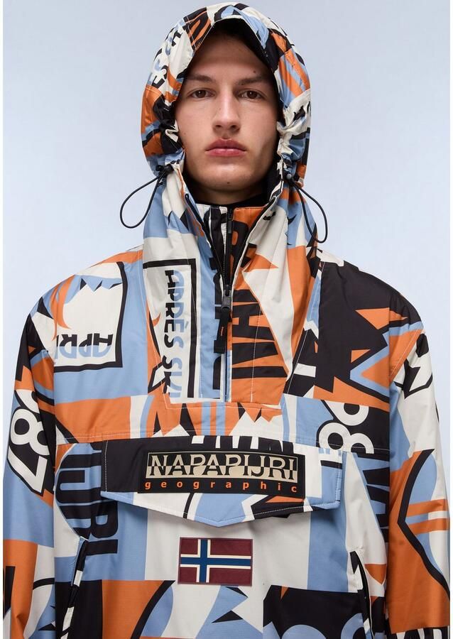 Napapijri Functioneel jack Next Regular fit met capuchon en opstaande kraag - Foto 6