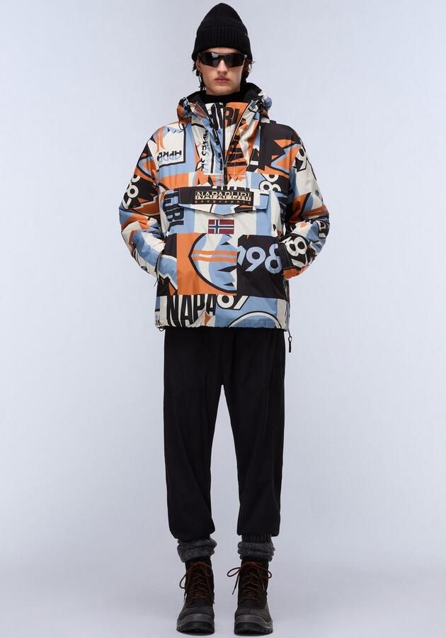 Napapijri Functioneel jack Next Regular fit met capuchon en opstaande kraag - Foto 9