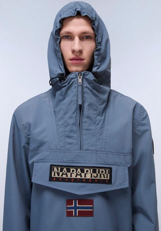 Napapijri Functioneel jack RAINFOREST M SUM 3 Met verstelbaar elastiek en sluitbare opening in de zoom - Foto 6