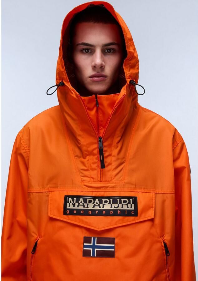 Napapijri Functioneel jack RAINFOREST NEXT SUM Met ronde hals met capuchon - Foto 5