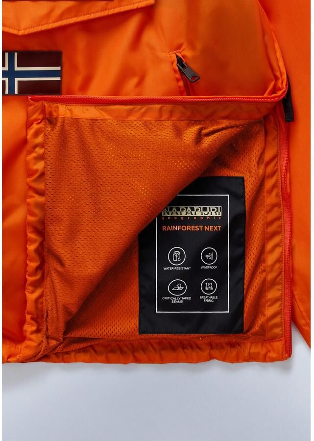 Napapijri Functioneel jack RAINFOREST NEXT SUM Met ronde hals met capuchon - Foto 3