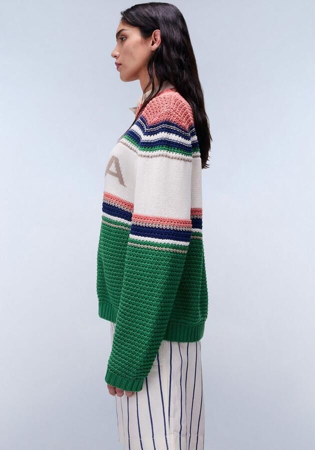 Napapijri Gebreide trui D-AULLA C W 81S STRIPE 81S - Foto 4