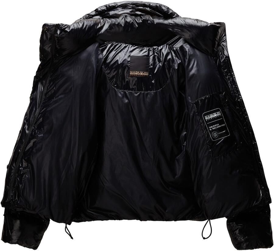 Napapijri Gewatteerde jas GLANE in glanzende look