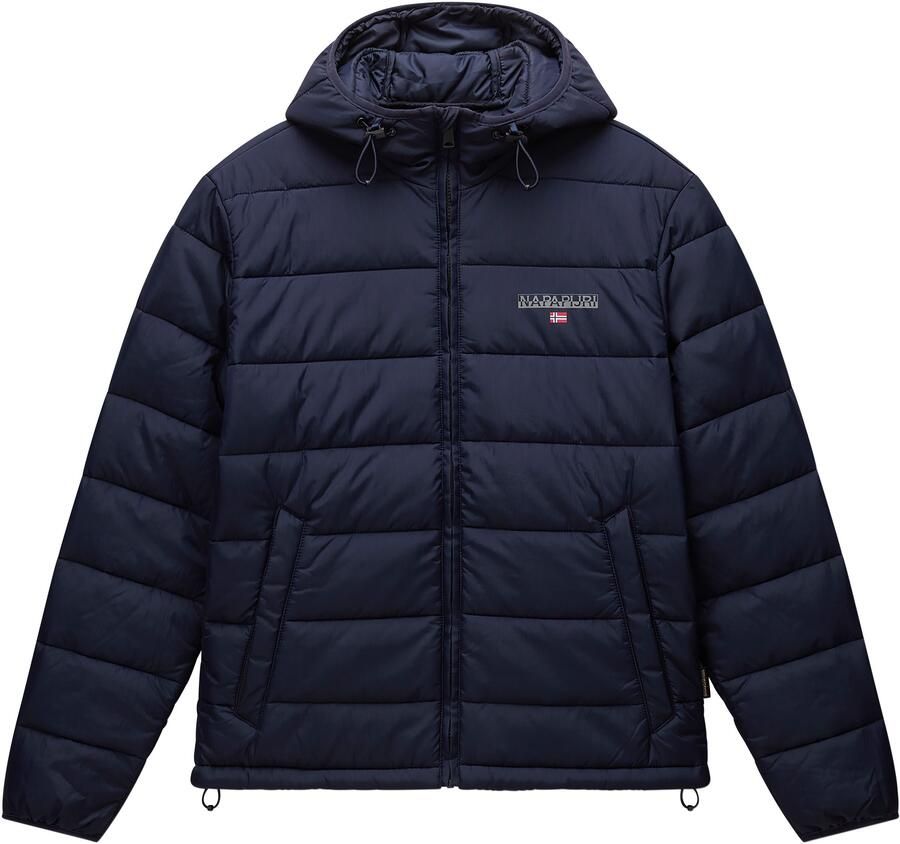 Napapijri Gewatteerde jas SUHRE met breedte verstelbare details aan de zoom en capuchon - Foto 2
