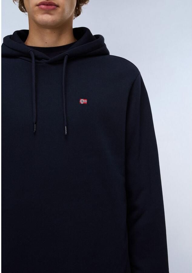 Napapijri Blauwe Heren Sweatshirt met Capuchon Blue Heren - Foto 3