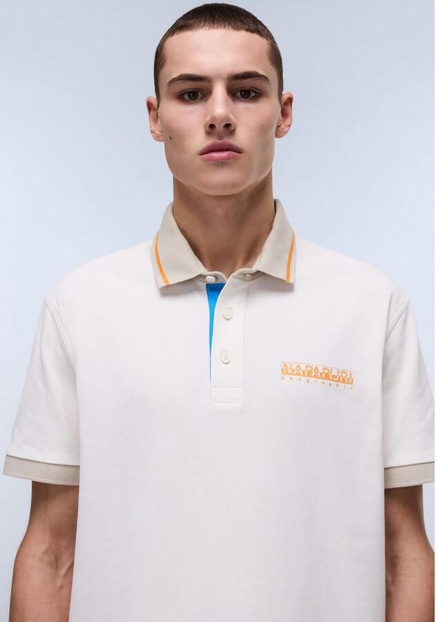 Napapijri Poloshirt E-ZERI SS Met een ronde hals - Foto 4