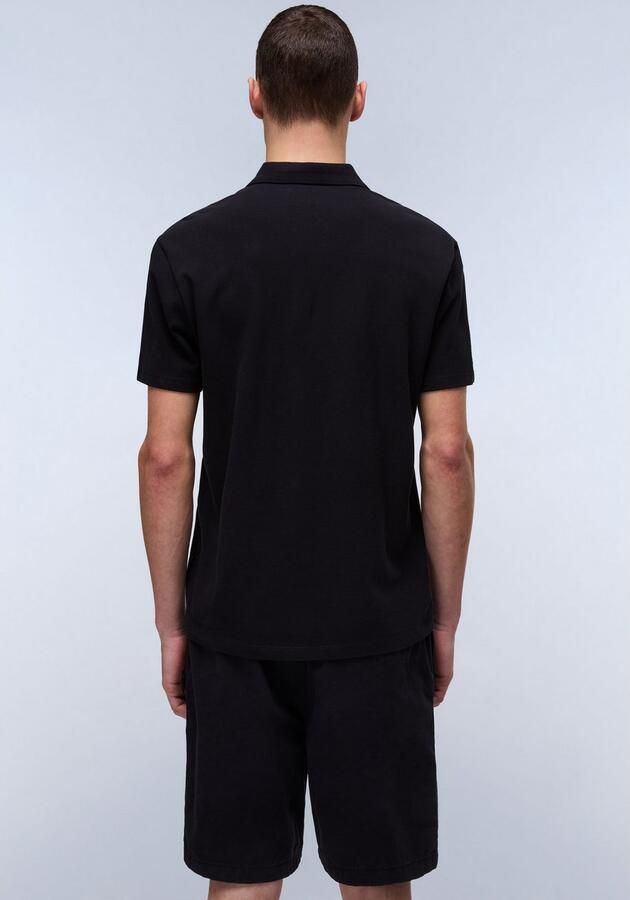 Napapijri Ealis Micro Flag Polo Shirt Black- Heren Black - Foto 3