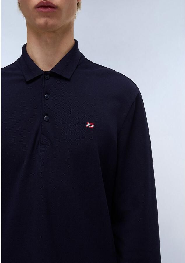 Napapijri Poloshirt met lange mouwen EALIS LS 1 Met een ronde hals - Foto 2