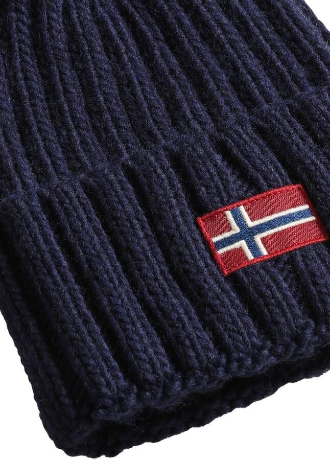 Napapijri Pomponmuts SEMIURY met contrastkleurige details