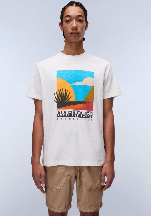 Napapijri Shirt met korte mouwen S-ARBIA SS Met een ronde hals - Foto 5