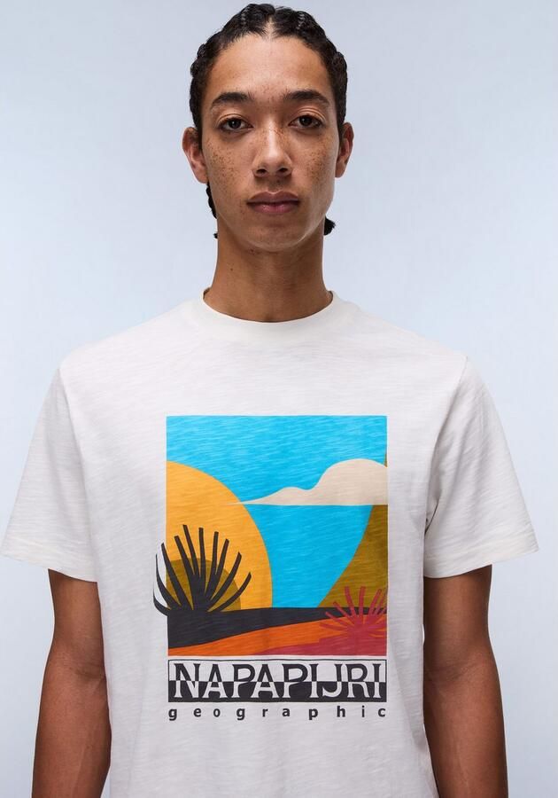 Napapijri Shirt met korte mouwen S-ARBIA SS Met een ronde hals - Foto 4