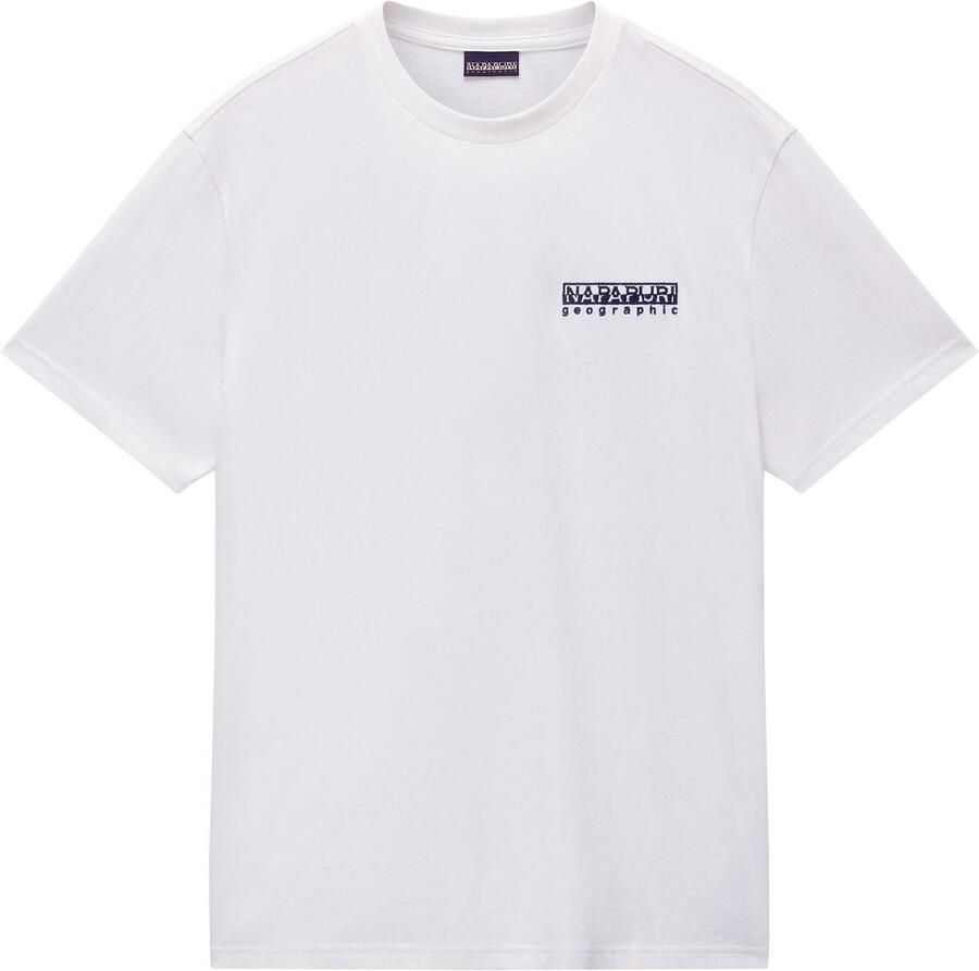 Napapijri Shirt met korte mouwen S-VIGNONI BACK SS Met een ronde hals