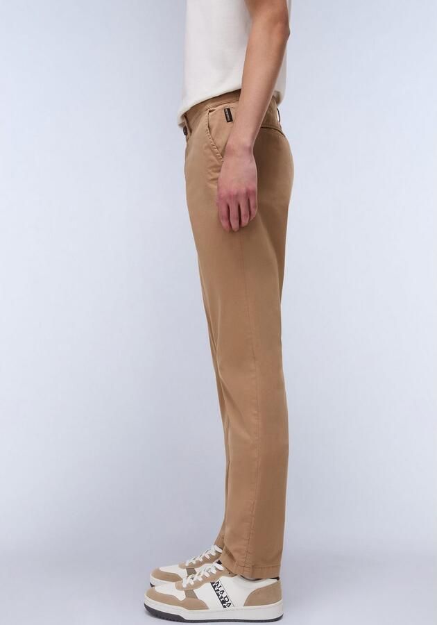 Napapijri Stoffen broek M-PUYO SUM Van licht katoen met stretch - Foto 2