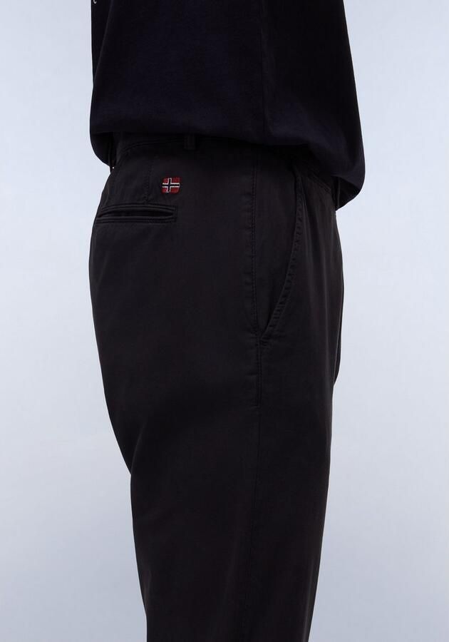 Napapijri Stoffen broek M-PUYO SUM Van licht katoen met stretch - Foto 2