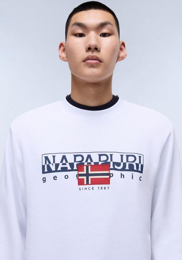 Napapijri Sweatshirt B-AYLMER C Met een ronde hals - Foto 4