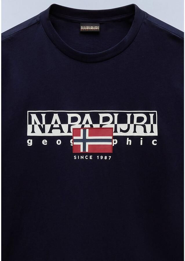 Napapijri T-shirt Korte Mouw Aylmer Grafisch T-shirt - Foto 4