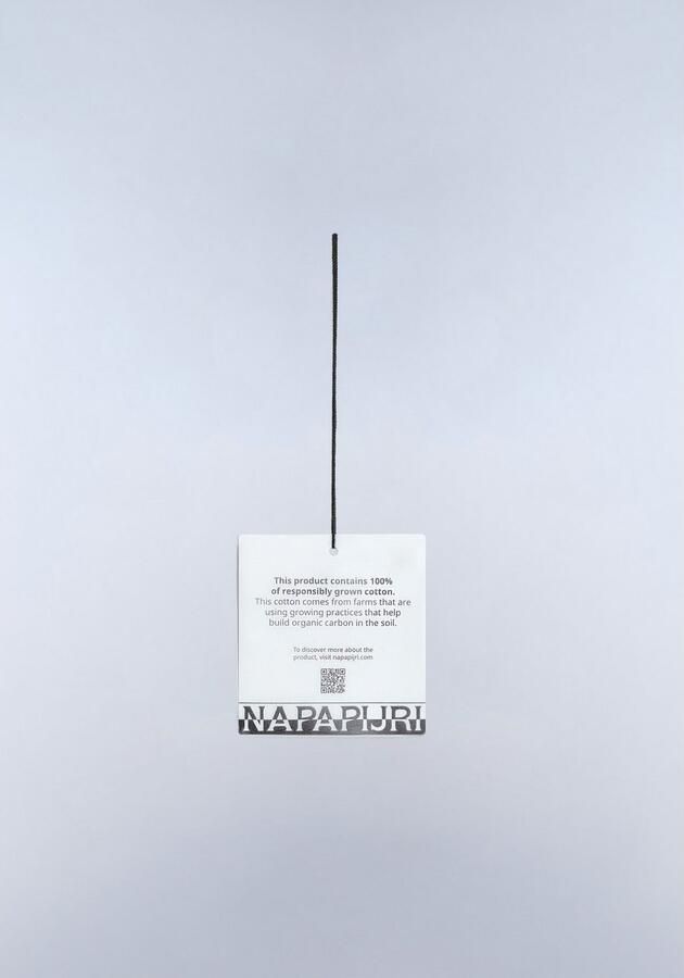 Napapijri T-shirt Korte Mouw Relaxed T-shirt met Box-logo - Foto 4