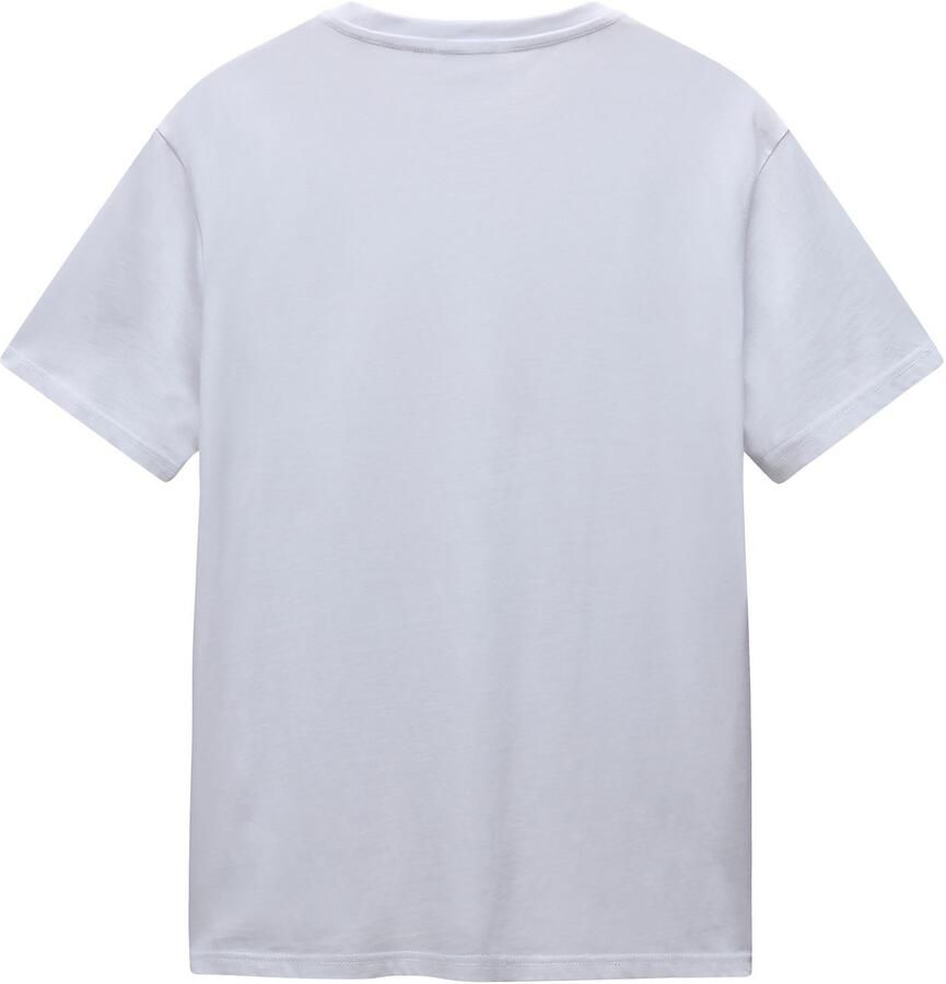 Napapijri Salis Micro Flag T-Shirt White- Heren White - Foto 3