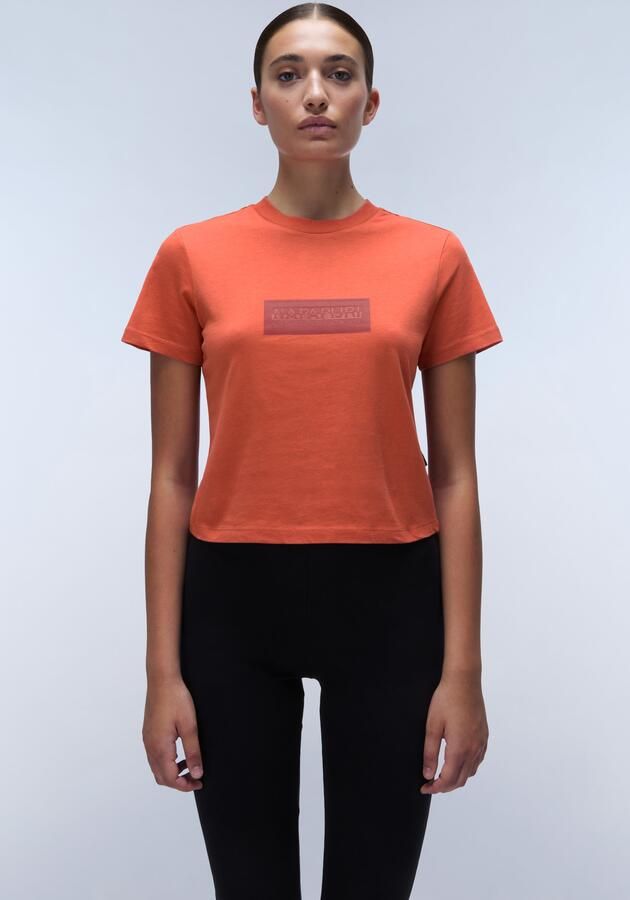 Napapijri T-shirt Suze met logoprint - Foto 3