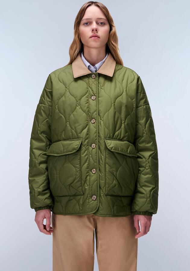 Napapijri Tweezijdig te dragen jack A-SECRET W SPHAGNUM G1V Met hoogwaardig merklogo op de mouw - Foto 7