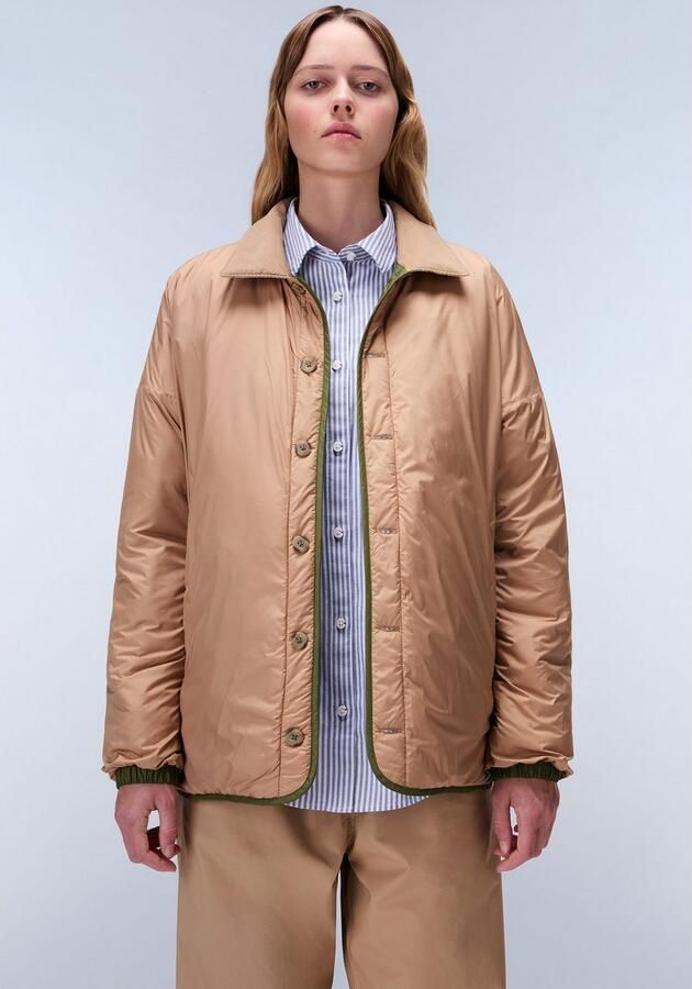 Napapijri Tweezijdig te dragen jack A-SECRET W SPHAGNUM G1V Met hoogwaardig merklogo op de mouw - Foto 4