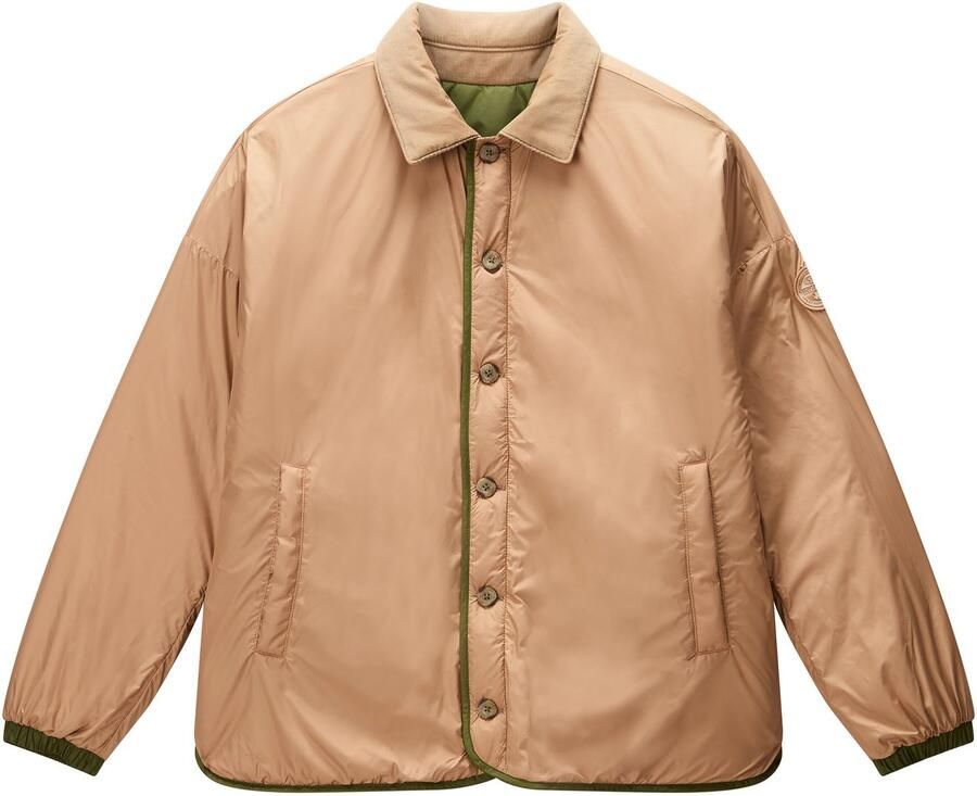 Napapijri Tweezijdig te dragen jack A-SECRET W SPHAGNUM G1V Met hoogwaardig merklogo op de mouw - Foto 2