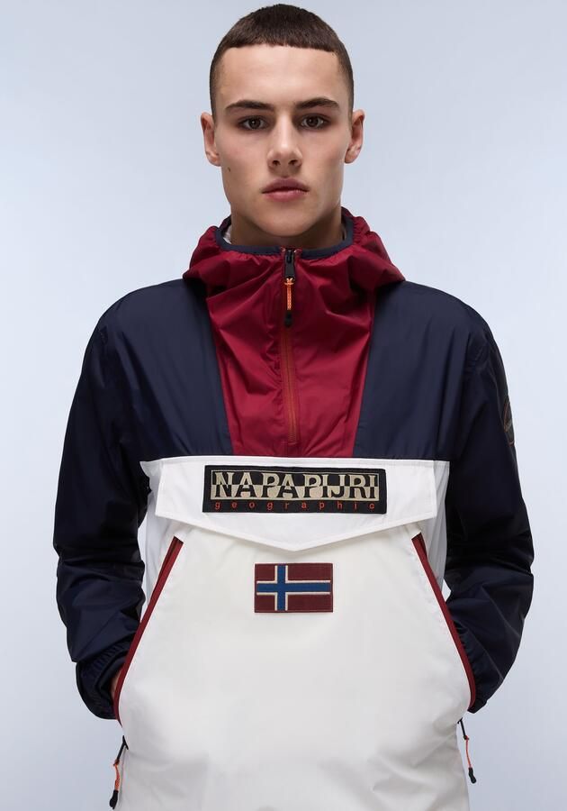 Napapijri Windbreaker RAINFOREST WB PKT V2 Met elastiek en sluitbare opening in de zoom - Foto 7