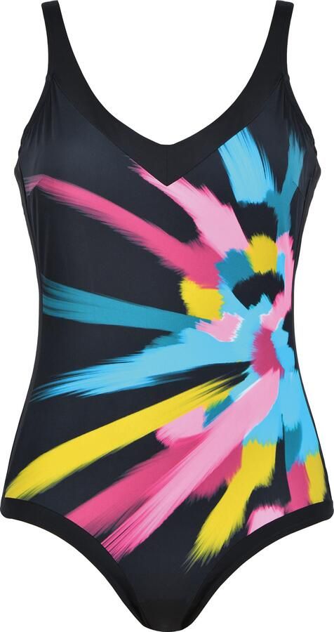 Naturana Badpak Cool Cruising geïntegreerde cups figuuraccentuerend met patroon elastisch comfortabel