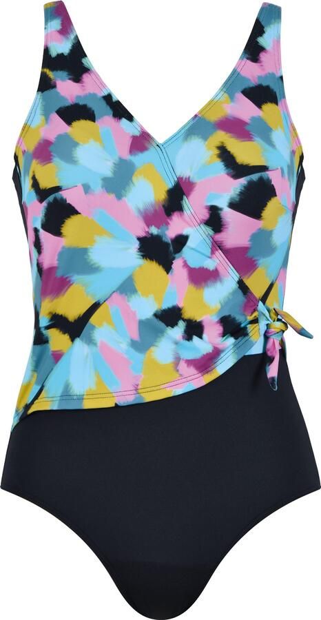 Naturana Badpak Cool Cruising geïntegreerde cups figuuraccentuerend met patroon elastisch comfortabel